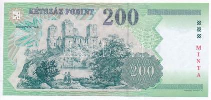 2006. 200Ft "MINTA" felülnyomással "FA 0000176" T:I