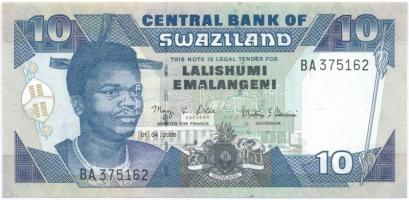 Szváziföld 2006. 10E T:I Swaziland 2006. 10 Emalangeni C:UNC