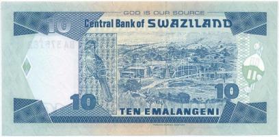 Szváziföld 2006. 10E T:I
Swaziland 2006. 10 Emalangeni C:UNC