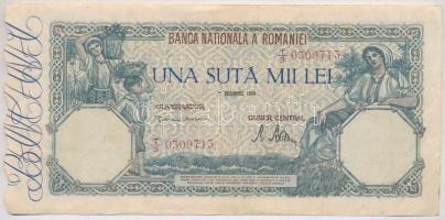 Románia 1946. 100.000L T:III Romania 1946. 100.000 Lei C:F Krause 58.a