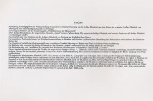 1998. "Árpád-házi Szent Erzsébet - Portugáliai Szent Erzsébet" aranyozott fém emlékérem fe...