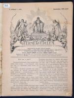 1909 Szombathely, A Gyermekvédelem című folyóirat VI. évfolyama egybekötve