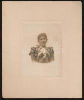 1873 Női portré, kartonra kasírozva, 13x10 cm