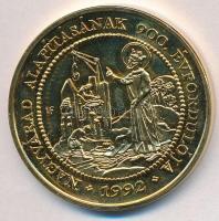 Lebó Ferenc (1960-) 1992. "László király szentté avatásának 800. évfordulója / Nagyvárad alapít...