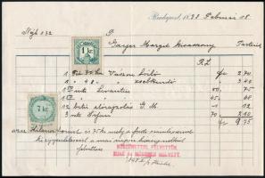 1898  Budapest, Kígyó tér (Ferenciek tere), Kunz és Mössmer Asztalnemű, vászon- és fehérnemű üzlete ...