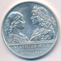 1990. 500Ft Ag "Mátyás király / Beatrix" T:BU
Adamo EM113