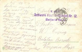 'Artillerie Beobachtungsposten vor dem Feind' / WWI K.u.K. artillery observation positions...