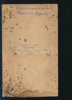 cca 1863 Kézdiszentléleki Kozma Gyula vizitkártya méretű, feliratozott fotója, Emilio Maza milánói m...