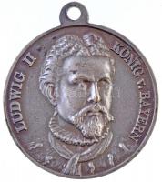 Németország DN "II. Lajos - Bajorország királya / Királyi bajor söróra" fém emlékérem, hát...
