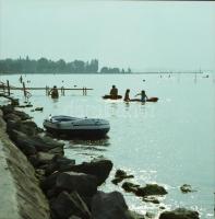 1984 Siófok-Széplak, 13 db szabadon felhasználható vintage negatív, 6x6 cm