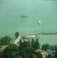 1984 Tihany, 13 db szabadon felhasználható vintage negatív, 6x6 cm