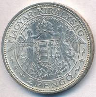 1938. 2P Ag "Madonna" T:1-
Adamo P7