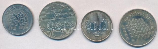 1984. 20Ft + 100Ft "FAO III." pár + 1985. 20Ft + 100Ft "FAO IV." pár T:BU