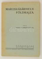 Orbán István: Marosvásárhely földrajza. Sárospatak, 1943, Kisfaludy László. A szerző által dedikált példány. Papírkötésben, jó állapotban.