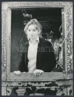 cca 1978 Vencsellei Valéria: Az utolsó út, 3 db feliratozott vintage fotóművészeti alkotás, 24x18 cm