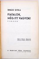 Juhász Gyula: Fiatalok, még itt vagytok! Versek. Babits Mihály előszavával. Kontuly Béla rajzaival. ...