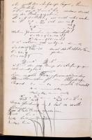 1871-1872 Schuller Alajos (1845-1920) kísérleti fizikus jegyzetei a Heidelbergi Egyetemen töltött id...