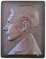 Szentgyörgyi István (1881-1939) DN Férfi portré Br plakett (241g/88x112mm) T:1- / Hungary ND Man's portrait Br relief. Sign.: István Szentgörgyi (241g/88x112mm) C:AU HP 5141.