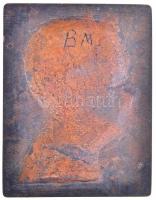 Szentgyörgyi István (1881-1939) DN Férfi portré Br plakett (241g/88x112mm) T:1- / Hungary ND Man...