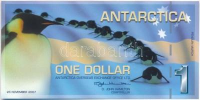 Antarktisz 2007. 1$ emlékkiadás "M/S Explorer" T:I
Antarctica 2007. 1 Dollar commemorativ...
