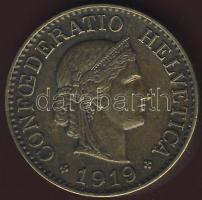 Svájc 1919. 10R T:3+ RR!!