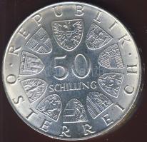 Ausztria 1974. 50Sch Ag "Int. Gartenschau" T:2