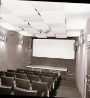 1982 Budapest, Szikra mozi külső-belső felvételei, 5 db szabadon felhasználható vintage negatív, 6x6...