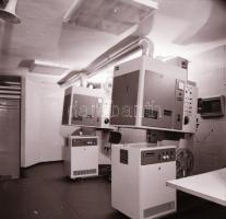 1982 Budapest, Ugocsa mozi külső-belső felvételei, 7 db szabadon felhasználható vintage negatív, 6x6...