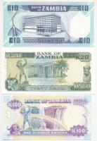 Zambia 1980-1988. 10K + 1989-1991. 20K + 1991. 50K T:I
Zambia 1980-1988. 10 Kwacha + 1989-1991. 20 ...