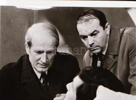 ,,A kulcs" című film állóképei, 17 db negatív, ezekről készültek a mozik előcsarnokában kiállít...