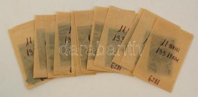 ,,Visszajelzés" című film állóképei, 15 db negatív, ezekről készültek a mozik előcsarnokában ki...