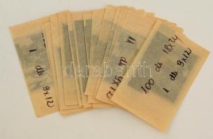 ,,Törvénytelen törvény" című film állóképei, 15 db negatív, ezekről készültek a mozik előcsarno...