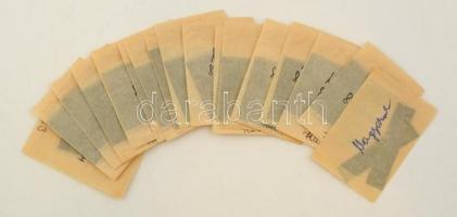 ,,Magyarok a prérin" című film állóképei, 16 db negatív, ezekről készültek a mozik előcsarnokáb...