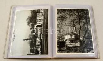 cca 1970 Vincze János (1922-1998) kecskeméti fotóművész 24 db feliratozott vintage fotója a változó,...