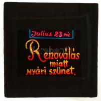 cca 1948 Fekete György (1904-1990) budapesti fényképész specialitása a mozikban nagyfilmek előtt vet...