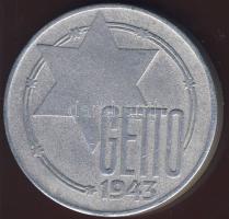 Német Területek/Getto Litzmannstadt 1943. 20M Al hamisítvány v. utánveret T:2-