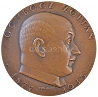 Madarassy Walter (1909-1994) 1935. "Gombocz Zoltán 1877-1935 / Az Eötvös Collegium volt tagjainak Szövetsége in memoriam - Magna Hungaria" kétoldalas Br emlékérem (186g/70,5mm) T:1 ph. / Hungary 1935. "Zoltán Gombocz 1877-1935 / Alliance of the former members of the Eötvös Collegium in memoriam - Magna Hungaria" two-sided Br commemorative medallion. Sign.: Walter Madarassy (186g/70,5mm) C:UNC edge error