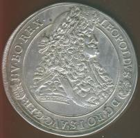 Ausztria/magyar verdejel 1692KB Taler Ag V.Lipót T:2-/3+