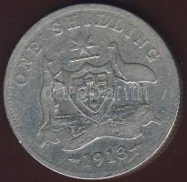Ausztrália 1913. 1Sh Ag T:4 R!