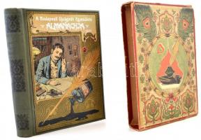 A Budapesti Ujságírók Egyesülete Almanachja. Bp., 1905, Korvin Testvérek - ny, 334+26 p. + 25 t. Kia...