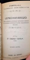 Cserey Adolf három munkája: Rovargyűjtő; Bogárhatározó; Lepkehatározó. Bp. - Pozsony, 1901, Stampfel...