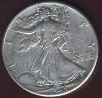 USA 1945. 1/2$ Ag "Liberty" T:3