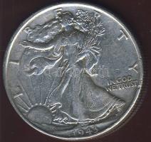 USA 1943. 1/2$ Ag "Liberty" T:3