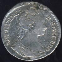 1744. 10denár Ag M. Theresia T:3/4 f.ny.