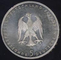 NSZK 1977. 5DM Ag "Kleinst" T:2