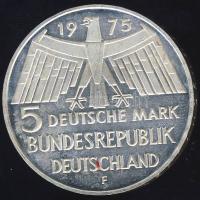 NSZK 1975. 5DM Ag "Denkmalschutzjahr" T:2