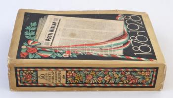 Az 50 éves Pesti Hirlap jubileumi albuma 1878-1928. Budapest, 1928, Légrády-Testvérek, 1072 p. Kiadó...