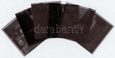 1982 Budapest, BALASSI mozi külső-belső felvételei, 6 db szabadon felhasználható vintage negatív, 6x...