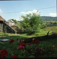 1984 Badacsonyi tájak, épületek, 46 db vintage negatív, szabadon felhasználhatók, 6X7 cm