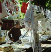 1984 Badacsonyi tájak, épületek, 46 db vintage negatív, szabadon felhasználhatók, 6X7 cm